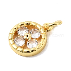Латунные микро проложить кубического циркония подвески&nbsp;KK-C139-21G