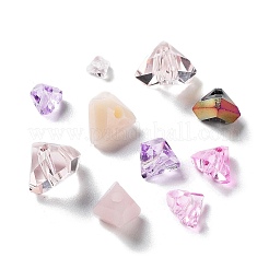 Непрозрачные и прозрачные стеклянные бусины GLAA-G109-01E