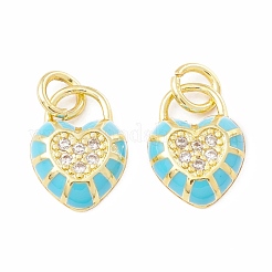 Стойки обшивки латунь микро проложить Циркон подвеску KK-H428-04G