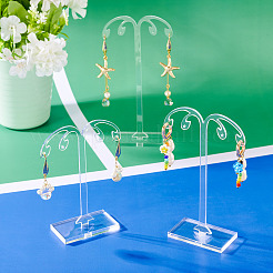 1 комплект акриловых сережек-башенок&nbsp;EDIS-TA0001-003D