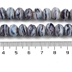 Бусы лэмпворк ручной работы LAMP-T007-13M