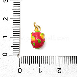 Латунь эмаль подвески&nbsp;KK-P303-06F-G