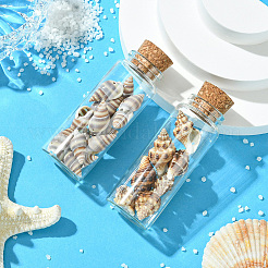 3 набор из 3 стилей прозрачных стеклянных бутылок с пожеланиями AJEW-CN0004-05