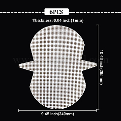Пластиковая сетка&nbsp;LS-DIY-WH0045-39D
