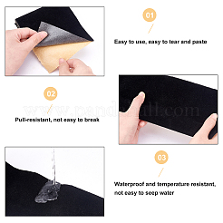 Рулон самоклеящейся флокированной ткани DIY-WH0317-02A