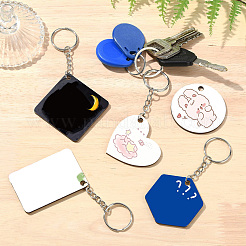 Сублимационные заготовки брелки&nbsp;AJEW-CJC0015-003