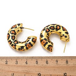 Латунь серьги&nbsp;EJEW-Q015-12B-G