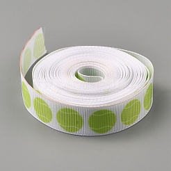 Лента из полиэстера в крупную ленту с теннисным принтом длиной 5 ярд.&nbsp;OCOR-WH0085-64D