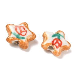 Фарфоровые бусины ручной работы PORC-C008-05B