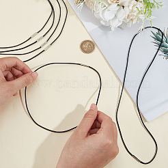 16 шт. 4 стиля круглого плетеного вощеного шнура для изготовления ожерелья&nbsp;NJEW-ME0001-06