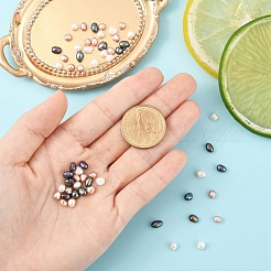 10 шт. бусины из натурального пресноводного жемчуга PEAR-YW0001-07B