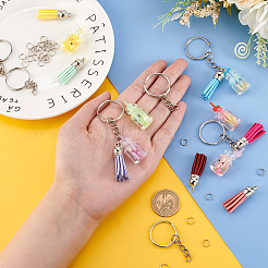 Набор для самостоятельного изготовления брелока в форме светящегося стакана сока DIY-OC0010-88