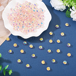 200 шт. Гальванические стеклянные бусины&nbsp;EGLA-TA0001-96A