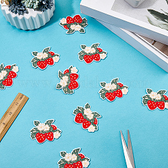 Компьютеризированные вышивки ткани самоклеющиеся пластыри&nbsp;PATC-WH20006-002