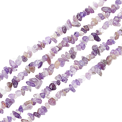 3 нить натуральных аметистовых бусин&nbsp;G-BC0001-27