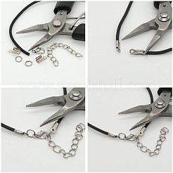 450 шт. 3 цвета концы железного шнура IFIN-PH0023-10