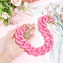 Акриловые ремни для сумки на цепочке&nbsp;FIND-WH0128-04