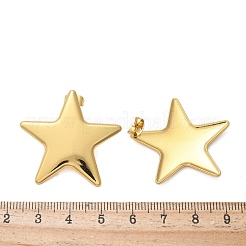 Серьги-гвоздики из нержавеющей стали 304&nbsp;EJEW-U047-27G