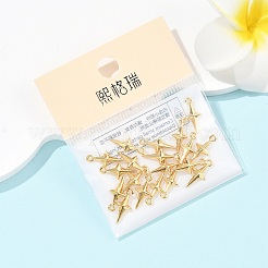 Латунные подвески в виде звезд&nbsp;XGR0167G-104G