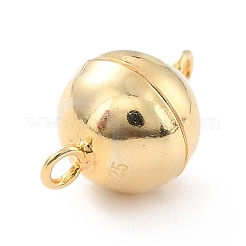 925 магнитные застежки из стерлингового серебра STER-A001-02A-G