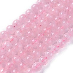 Натуральный мадагаскар розовый кварц бисер пряди G-F641-01-B