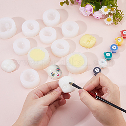 10 шт. 10 вида силиконовых форм для помадки&nbsp;DIY-FH0010-39