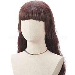 Смешанные природных драгоценных камней из бисера ожерелья NJEW-JN04156