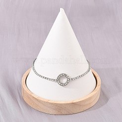 Браслеты-цепочки из нержавеющей стали 304 для женщин BJEW-D364-01B-P