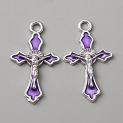 Подвески из эмали и сплава&nbsp;ENAM-WH0057-22F