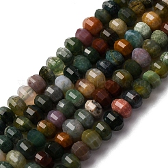 Природного индийского агата бисер нитей G-P587-D07-01