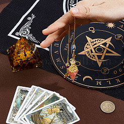 2 пакетик маятников для биолокации из сплава и железа AJEW-MA0001-19B