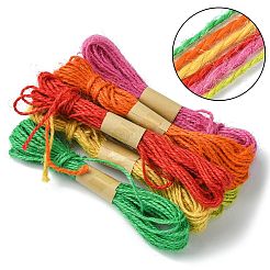 6 цвет джутового шнура&nbsp;OCOR-CJ0001-09