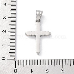 Подвески из нержавеющей стали 304 с кубическим цирконием&nbsp;STAS-C102-01C-P