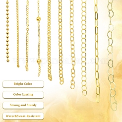 Комплекты латунных цепей&nbsp;DIY-YW0017-81