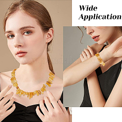 1 нить бусин из натурального топаза и нефрита G-BBC0001-20