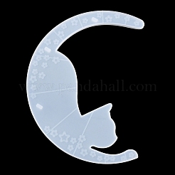 Плавающая полка в форме луны DIY-G093-02D