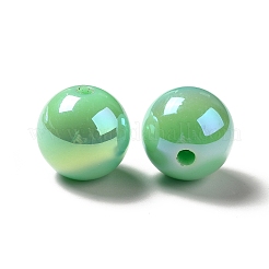 УФ-покрытие радужными переливающимися акриловыми бусинами&nbsp;PACR-D070-01