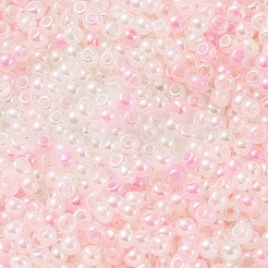 Круглый двухцветный стеклянный бисер 12/0 сорта. SEED-XCP0001-17