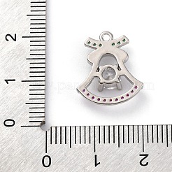 Реечное покрытие латунь с подвесками из кубического циркония KK-Q010-05P