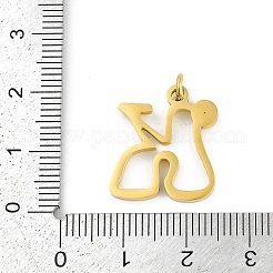 Подвески из нержавеющей стали 304 STAS-R137-01G-K