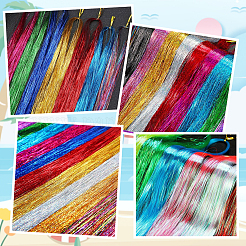 12шт 12 цвета лазерный парик из шерсти домашних животных&nbsp;OHAR-SP0001-05B