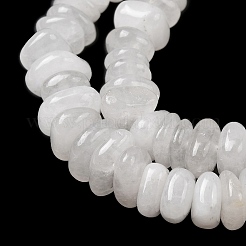 Бусины из натурального белого нефрита G-A285-A13-01