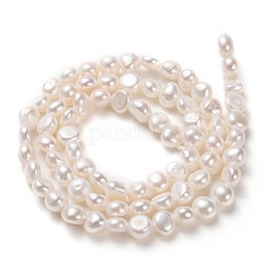 Нити из натурального культивированного пресноводного жемчуга PEAR-N014-04B