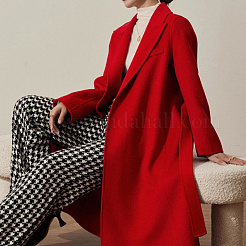 Поясной ремень из искусственной замши с застежкой для рубашки AJEW-WH20019-26B