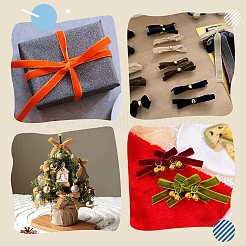 60 ярд 12 цвета односторонняя бархатная лента SRIB-AR0001-21