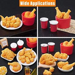 60 шт. 12 стиля миниатюрных украшений из смолы&nbsp;AJEW-CJ0001-76