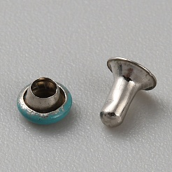 Латунные заклепки для одежды DIY-WH0430-542F