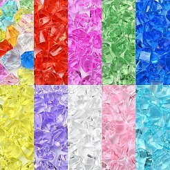 10 шт прозрачные акриловые бусины TACR-YW0003-02A