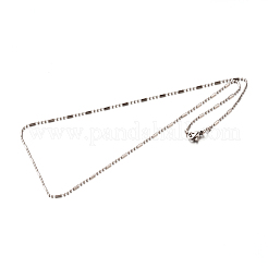 Ожерелья из шариковой цепи из нержавеющей стали 304 STAS-M174-046P