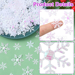 6 пакетик 3 видов пластикового конфетти&nbsp;DIY-SC0031-49A